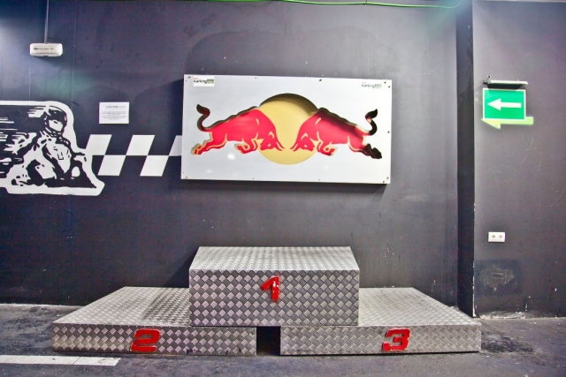 Consigue subir al podio